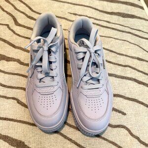 PUMA Womens Leather Lilac Sneakers- Sz 7 BRAND NEW!